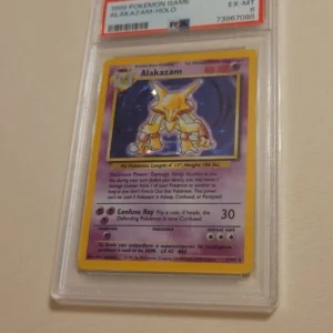 Alakazam - Pokemon Base Set #1 - Excellent to Near Mint PSA 6