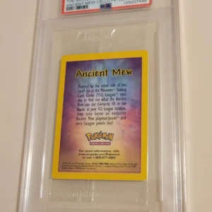Ancient Mew - Pokemon WOTC Black Star - Sealed Promo - PSA 8