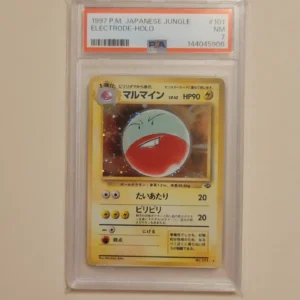 Electrode - Pokemon Japanese Jungle #101 - Near Mint PSA 7