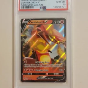 Centiskorch V - Pokemon Darkness Ablaze #033 - Gem Mint PSA 10