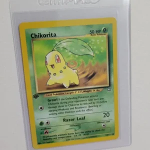 Chikorita - Pokemon Neo Genesis First 1st Edition #54 - Common
