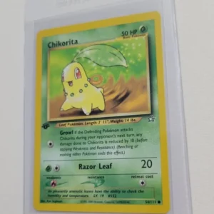 Chikorita - Pokemon Neo Genesis First 1st Edition #54 - Common
