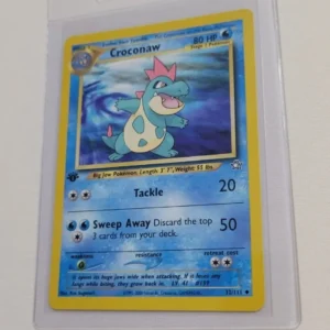 Croconaw - Pokemon Neo Genesis First 1st Edition #32 - Uncommon
