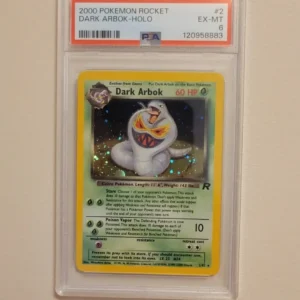 Dark Arbok - Pokemon Team Rocket #2 - Excellent to Near Mint PSA 6