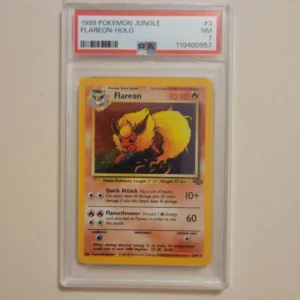 Flareon - Pokemon Jungle #3 - Near Mint PSA 7