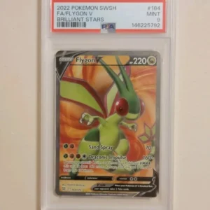Flygon V - Pokemon Brilliant Stars #164 - Mint PSA 9