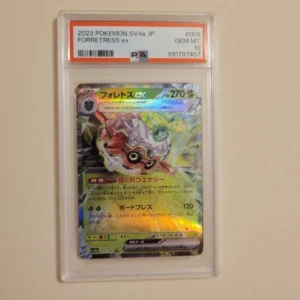 Forretress EX - Pokemon Japanese SV4a #009 - Gem Mint PSA 10