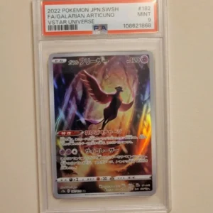 Galarian Articuno - Pokemon Japanese VSTAR Universe #182 Near Mint to Mint PSA 8