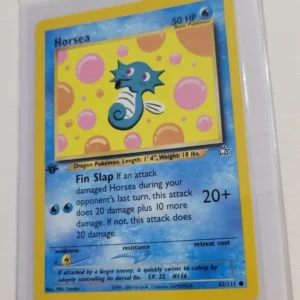 Horsea - Pokemon Neo Genesis First 1st Edition #62 - Common