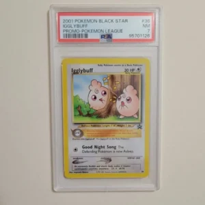 Igglybuff - Pokemon WOTC Black Star Promo #36 - Near Mint PSA 7