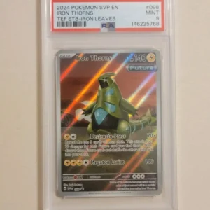 Iron Thorns - Pokemon Scarlet and Violet Promo Temporal Forces #098 - Mint PSA 9