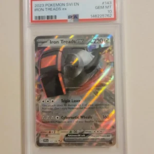 Iron Treads - Pokemon Scarlet and Violet Base Set #143 - Gem Mint PSA 10