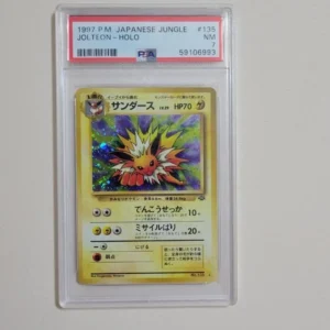 Jolteon - Pokemon Japanese Jungle #135 - Near Mint PSA 7