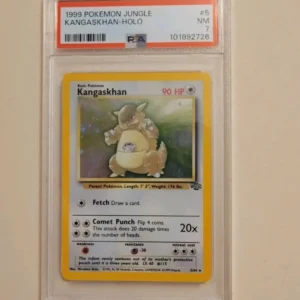 Kangaskhan - Pokemon Jungle #5 - Near Mint PSA 7