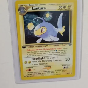 Lanturn - Pokemon Neo Genesis First 1st Edition #38 - Uncommon