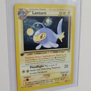 Lanturn - Pokemon Neo Genesis First 1st Edition #38 - Uncommon
