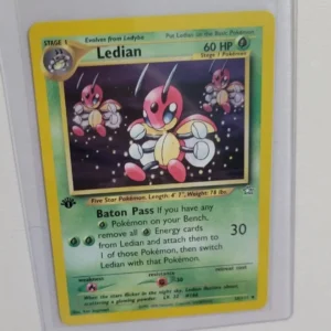 Ledian - Pokemon Neo Genesis First 1st Edition #39 - Uncommon