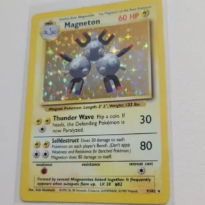 Magneton - Pokemon Base Set #9 - Ungraded - Excellent Condition