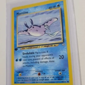 Mantine - Pokemon Neo Genesis First 1st Edition #64 - Common