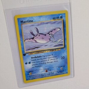 Mantine - Pokemon Neo Genesis First 1st Edition #64 - Common