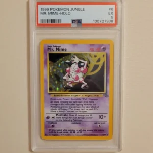 Mr. Mime - Pokemon Jungle #6 - Excellent PSA 5