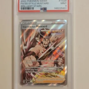 Mustard - Pokemon Brilliant Stars #TG28 - Mint PSA 9