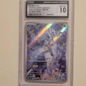 N's Reshiram - Pokemon Japanese Battle Partners SV9 #109 - Gem Mint CGC 10