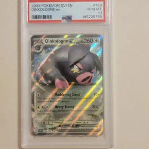 Oinkologna - Pokemon Scarlet and Violet Base Set #158 - Gem Mint PSA 10