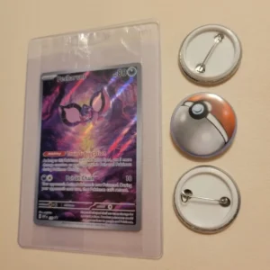 Pecharunt - Pokemon Black Star Promo #129 - Sealed - Mint - Buttons Included