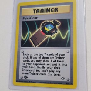 PokeGear - Pokemon Neo Genesis First 1st Edition #88 - Rare Trainer