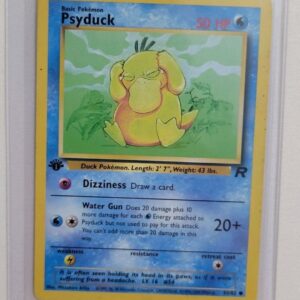 Psyduck - Pokemon Team Rocket First 1st Edition #65 - Excellent to Near Mint
