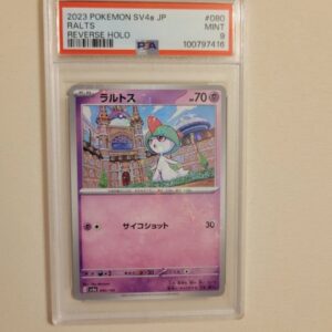 Ralts - Pokemon Japanese Shiny Treasure SV4a #080 - Reverse - Mint PSA 9