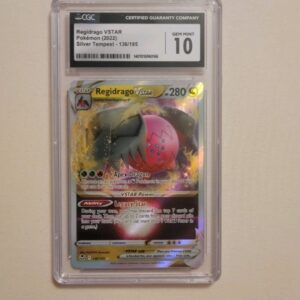 Regidrago Vstar - Pokemon Silver Tempest #136 - Gem Mint CGC 10