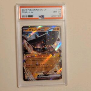 Ting-Lu - Pokemon Japanese Shiny Treasure SV4a #113 - Gem Mint PSA 10