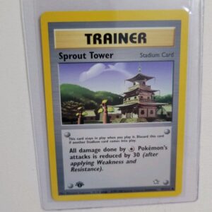 Sprout Tower - Pokemon Neo Genesis First 1st Edition #97 - Uncommon Trainer