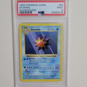 Starmie - Pokemon Base Set #64 - Shadowless - Mint PSA 9