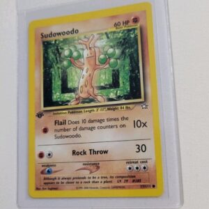 Sudowoodo - Pokemon Neo Genesis First 1st Edition #77 - Common