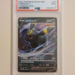 Umbreon V - Pokemon SWSH V Heroes Tin Promo #203 - Mint PSA 9