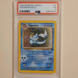 Vaporeon - Pokemon Jungle #12 - Excellent PSA 5 - Eeveeloution
