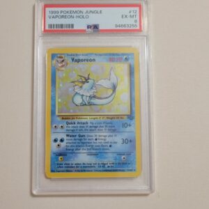 Vaporeon - Pokemon Jungle #12 - Excellent to Near Mint PSA 6