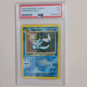 Vaporeon - Pokemon Jungle #12 - Excellent PSA 5 - Eeveeloution