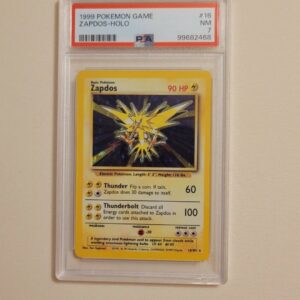 Zapdos - Pokemon Base Set #16 - Near Mint PSA 7 - Original Legendary