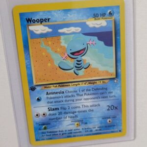 Wooper - Pokemon Neo Genesis First 1st Edition #82 - Common