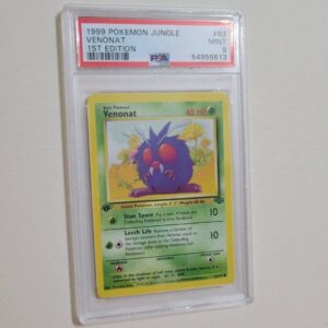 Venonat - Pokemon Jungle First 1st Edition #63 - Mint PSA 9