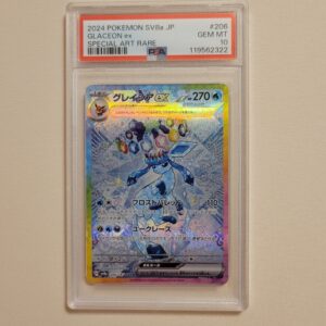 Glaceon - Pokemon Japanese SV8a #206 - Gem Mint PSA 10