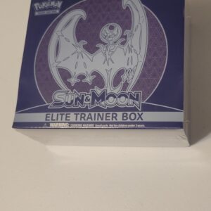 Pokemon Sun & Moon Base Set Elite Trainer Box ETB - Lunala - Sealed
