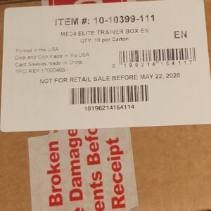Pokemon Chaos Rising Elite Trainer Box ETB Case - Sealed - 10 ETBs