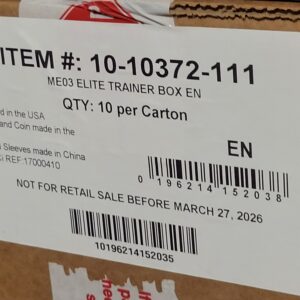 Pokemon Perfect Order Elite Trainer Box ETB X10 Case - Sealed