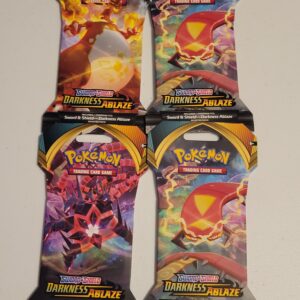 Pokemon Darkness Ablaze Sleeved Booster Pack X4 - Sealed