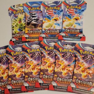 Pokemon Obsidian Flames Sleeved Booster Pack X10 - Sealed